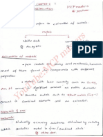 Metallurgy Part-1 Notes