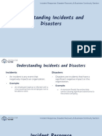 16 - Incident Response, Disaster Recovery & Business Continuity Section PDF