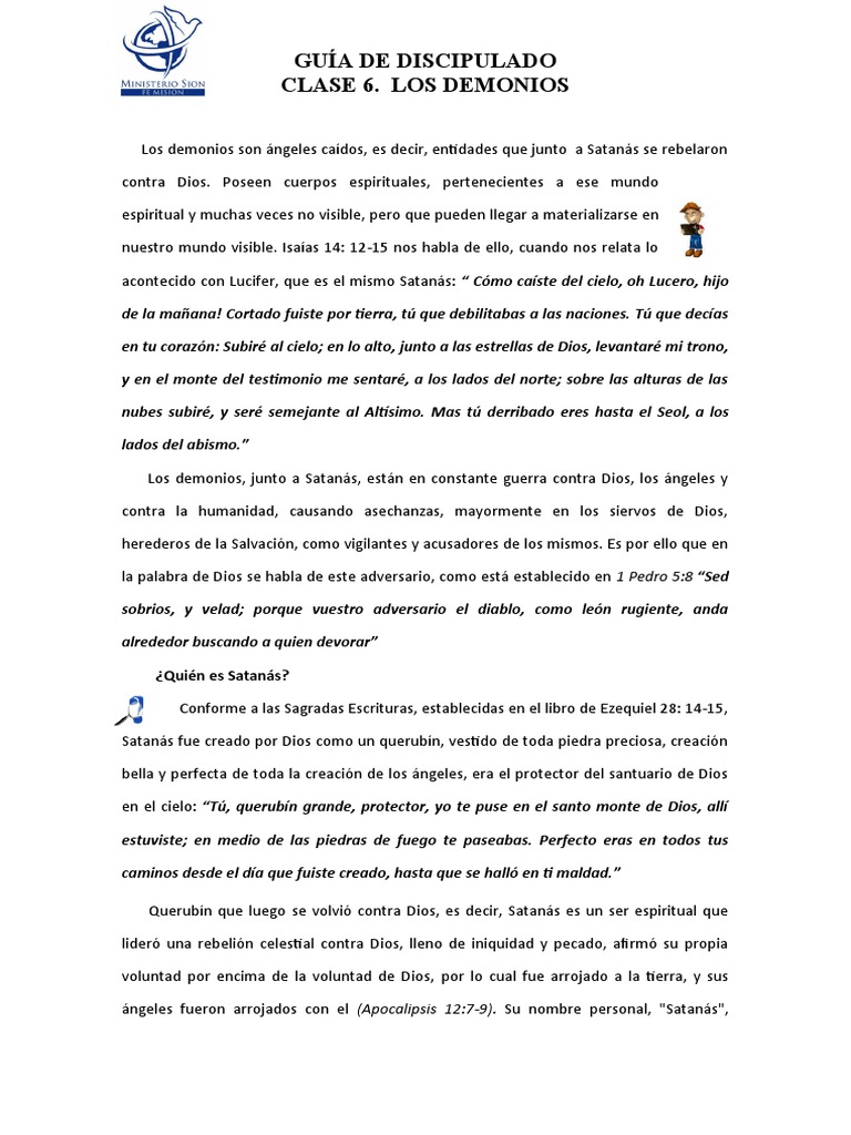6 Los Demonios | PDF | Satán | Demonios