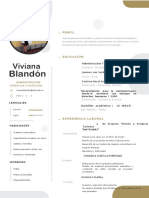 Perfil Profesional Viviana Blandón: Administración Turística y Creatividad