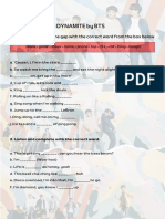 DYNAMITE by BTS PDF