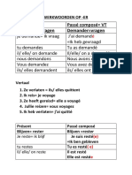 Regelmatige Werkwoorden Op
