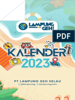 Kalender 2023 Lampung Geh Cetak