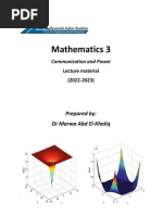 Mathematics 3