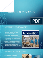 Lecture 1 - What Is Automation