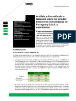 Informe de Gerencia 2021-2019