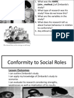 Conformity To Social Roles 2 - EAK