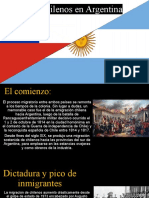 Chilenos en Argentina