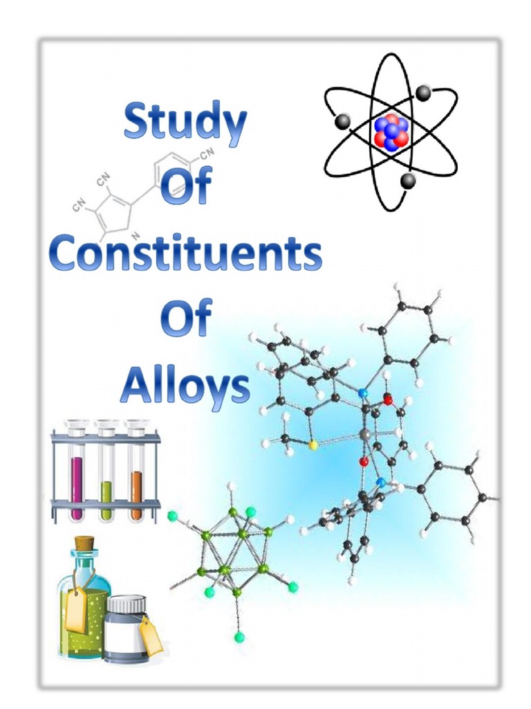 Analysis of Alloy Projects: A Study of the Constituents of an Alloy by ...