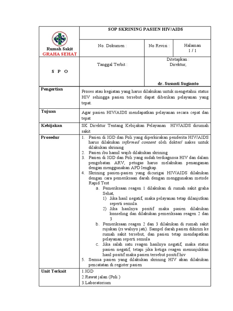 SPO Skrining HIV | PDF