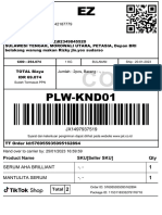 PLW-KND01: COD: 254.074 1 KG Bulanan Ship: 20-01-2023