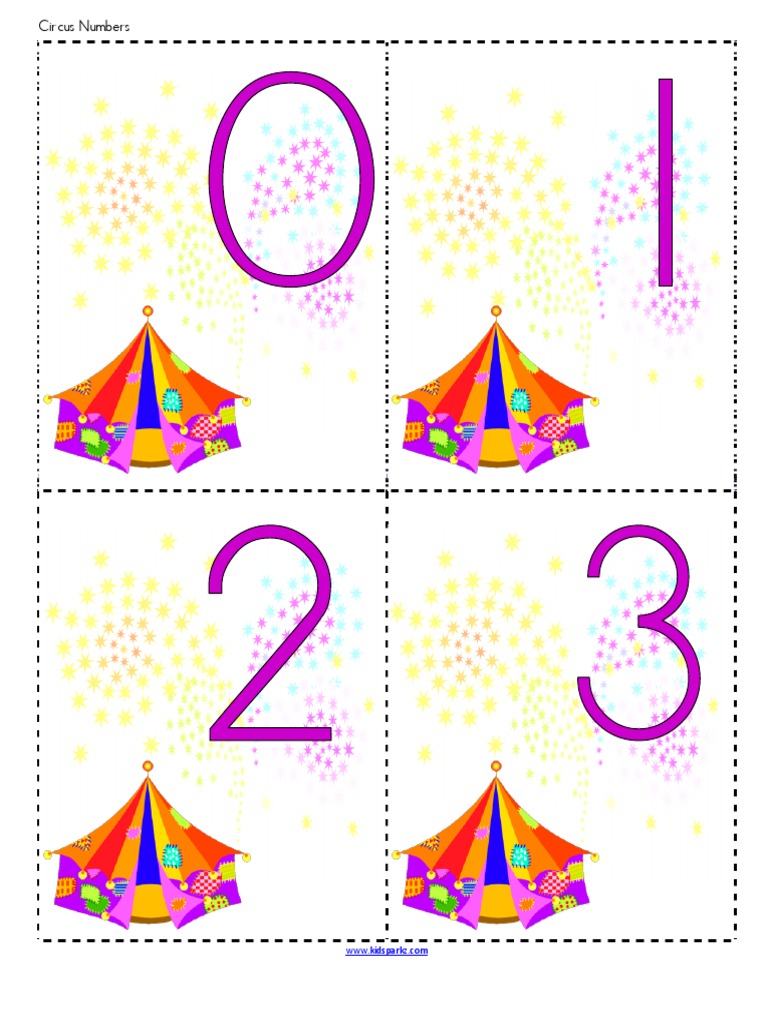 Circus Numbers | PDF