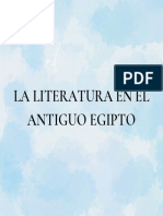 Literatura Egipto