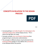 4 Concepts in Relation To The Design Process
