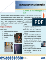 HSE Focus W51-2022 - Contrôle Et Organisation Du Site - Les Intempéries
