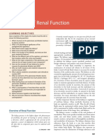 Renal Function Summary