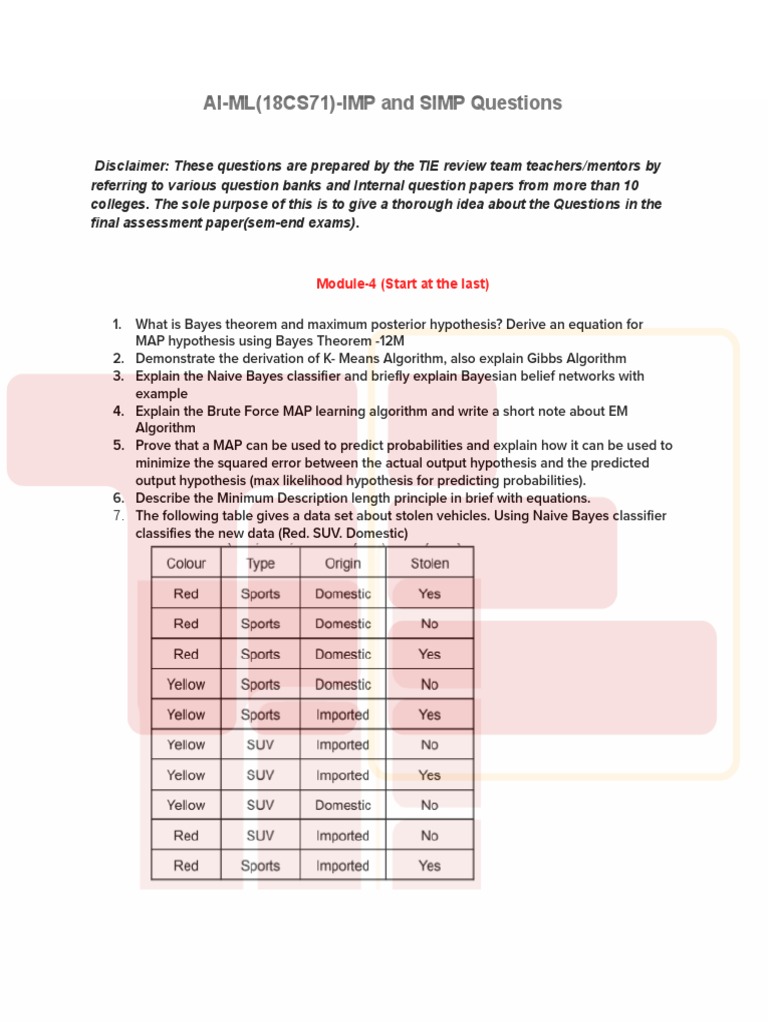 Copy of AIML Simp-Tie | PDF | Artificial Intelligence | Intelligence ...