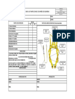 Fr-sst-03 Check List Inspección de Arnes