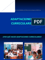 ADAPTACIONES CURRICULARES