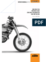 2012 KTM 250 XCF-W Exc-F Repair Manual