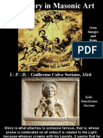 The Glory in Masonic Art, Images and Concepts - I. .P. .H. . Guillermo Calvo Soriano, 33rd