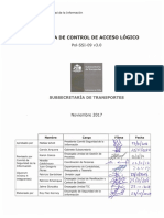 Pol-SSI-09 v3.0 - Política de Control de Acceso Lógico