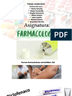 Formas Farmacéuticas Semisólicas - Gel