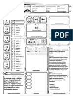 D&D 5E - Ficha Editável - Pistoleiro 8