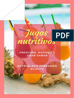 Recetario Jugos