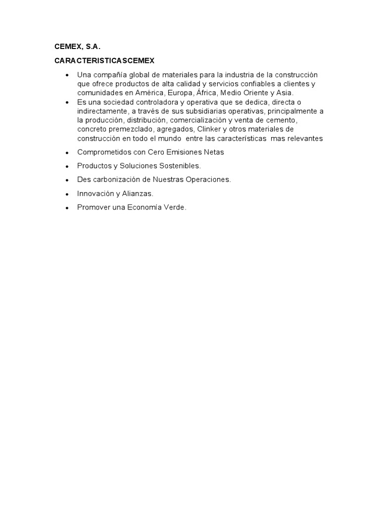 CEMEX | PDF