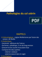 1. Pathologie du col utérin