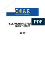 COAR TUMBES - Reglamento - Estudiantil - 2022