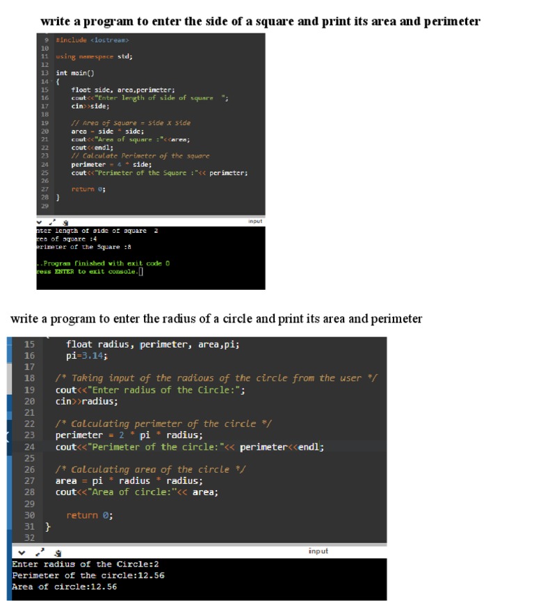 C++ Examples | PDF