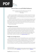 Download How to Pass a Pit Bull Ordinance - DogsBiteorg by DogsBiteorg SN62114153 doc pdf