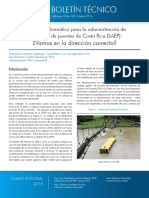 El Sistema de Gestión de Puentes de Costa Rica