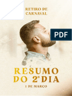 Resumo Dia 2 - Retiro de Carnaval