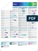 Beg Trainingskalender en 2023 Print