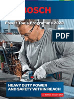 Bosch Power Tools Programme 2020jan