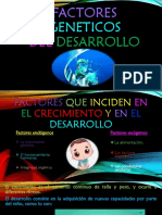 Factores Geneticos Del Desarrollo