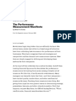 The Performance Measurement Manifesto