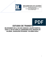 Estudio de Transito Vía Julepe - Puente Chivo