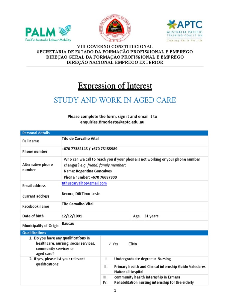 Aged Care Study & Work Application | PDF | Nursing | Medicine