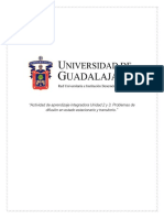 Actividad de Aprendizaje Integradora Unidad 2 y 3. Problemas de Difusión en Estado Estacionario y Transitorio.