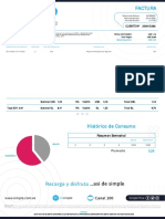 Factura SimpleTV