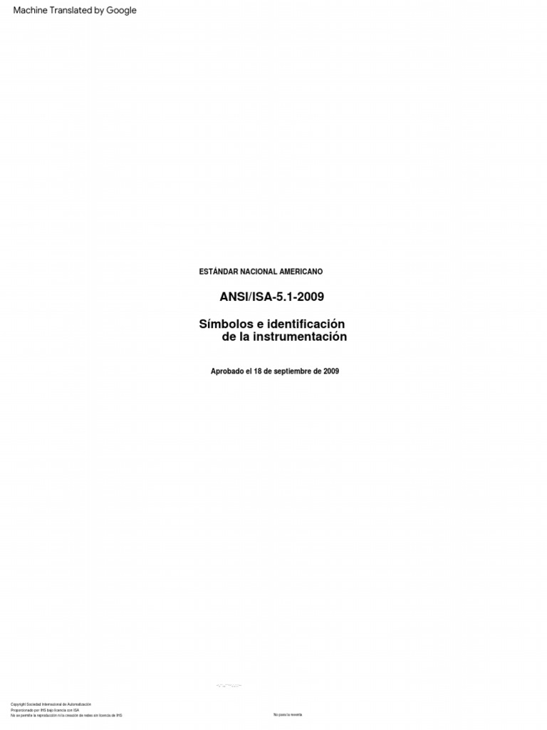 ANSI ISA 5.1 2009 Traducido | PDF | Controlador lógico programable ...