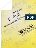 Passos Curtos - 5 Estudos de Georges Bull adaptados para órgão