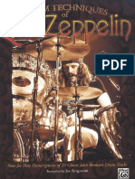 Pdfcoffee.com Bergamini Drum Techniques of Led Zeppelin 2005pdf PDF Free