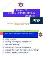 Design of Production Systems
