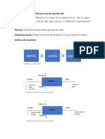 Planteamiento de Análisis de Ciclo de Vida Del Café