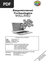 EmpTech Q2 - Mod2 - ICT As Platform For Change